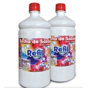 Refil Para Bolha de Sabão Bubble  1 Litro