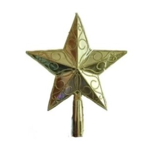 Estrela Ponteira 3D 14,5 Cm