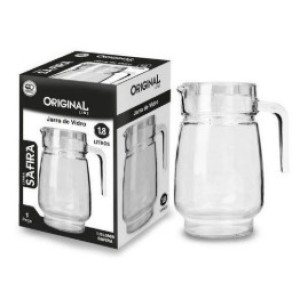 Jarra De Vidro 1,85 Litros -Linha Safira
