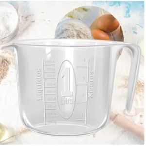 Medidora Com Alça 1,0 Litros Cristal Dona Cotta