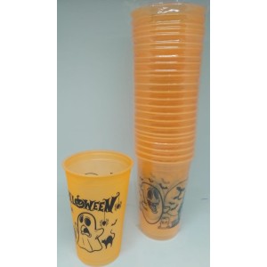 Copo  Descartavéis  770 Ml Halloween   Com 25 Unidades