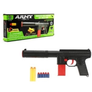 Pistola Lança  Projeteis De Plasticos Injetado, Com  Acessorios