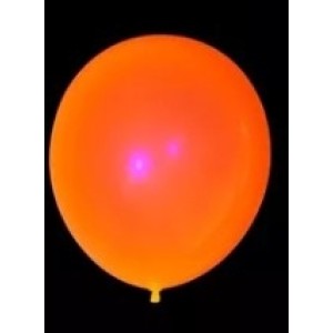 Balão  Mac  Ballon  Redondo Neon 5,0 Com 25 - Laranja