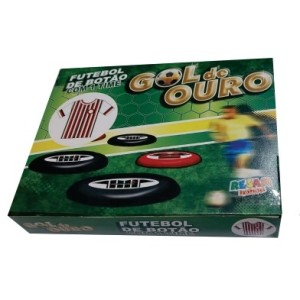  Futebol  De Botão  1 Time Gol  De Ouro Santos