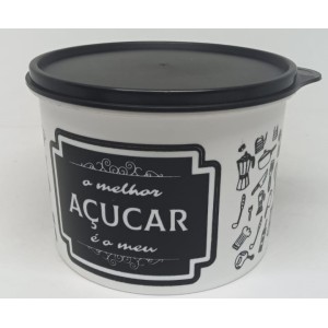 Porta  Mantimento  Plastico  Para  Açucar  1,1 Litros