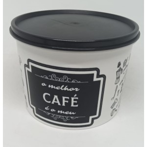 Porta  Mantimento  Plastico  Para Café 1,1 Litros