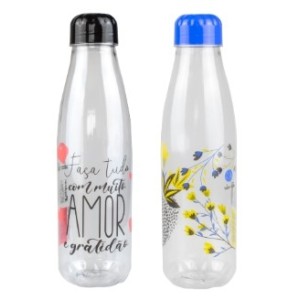 Squeeze  Pet  Paris  Decorada  1000 Ml