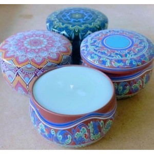 Vela  Perfumada  Na Lata