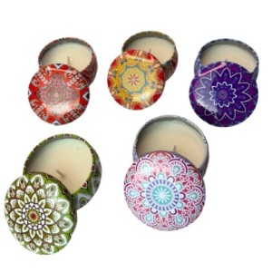 Vela  Perfumada  Na  Lata