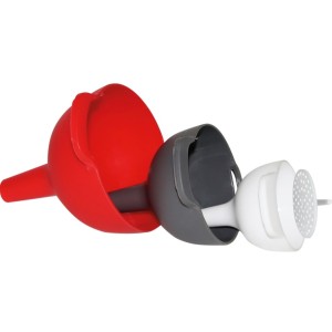 Kit De 3 Funis + 1Peneira