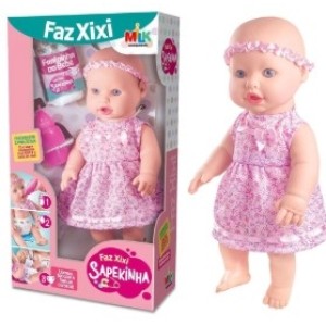 Boneca Sapekinha Faz Xixi