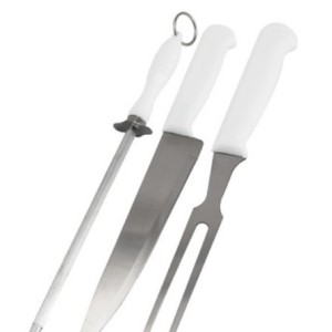 Kit  Churrasco Com 3 Peças