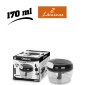  Processador  De  Alimentos  Mini 170 Ml Preto  Cook