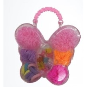 Kit De  Acessorios  Infantil  Borboleta