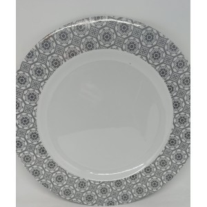 Prato De Bolo 35 Cm Preto