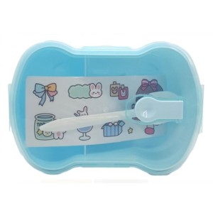 Pote  Com Talher  Infantil Com 2 Peças