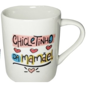 Caneca  Decorada  Mãe  Sortida Popular