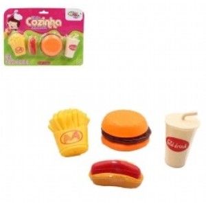 Kit Fast Food  Classic 4 Pçs