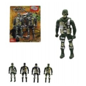 Boneco  Militar  Missão Resgate X