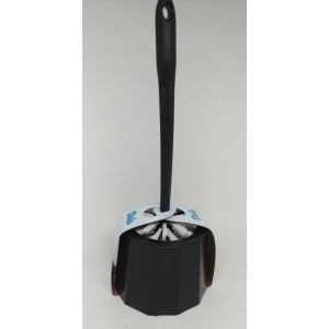 Escova  Sanitaria Preta Com Suporte