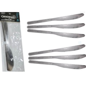 Faca de Churrasco  Oriente 6 Unidades