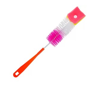 Escova Para Mamadeira  Com Esponja   e Cabo Longo  45 Cm
