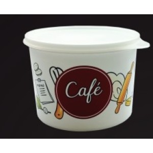 Porta  Mantimento  Plastico Cozinha  Para  Cafe  1,1 Litros