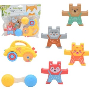 Brinquedo Em Plastico Kit Bebê