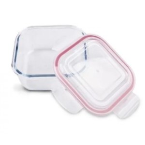 Pote  Hermetico Quadrado 800 Ml