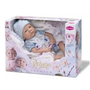 Boneca Reborn Premiun Menino