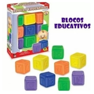 Blocos Educativos 9 Peças