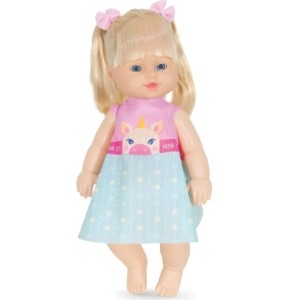 Coleção  Boneca Tika  Frases  Cabelo  Loiro a  Pilha