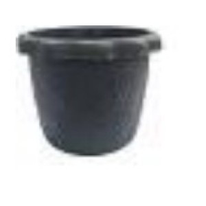 Vaso  Decorado Pequeno 3 Litros  Preto