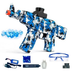 Pistola  De  Plastico Pvc, Lança  Projetéis  a  Pilha