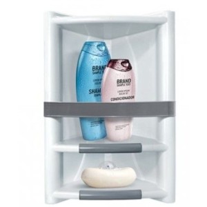 Suporte  Grande  Para  Utilidades  Branco